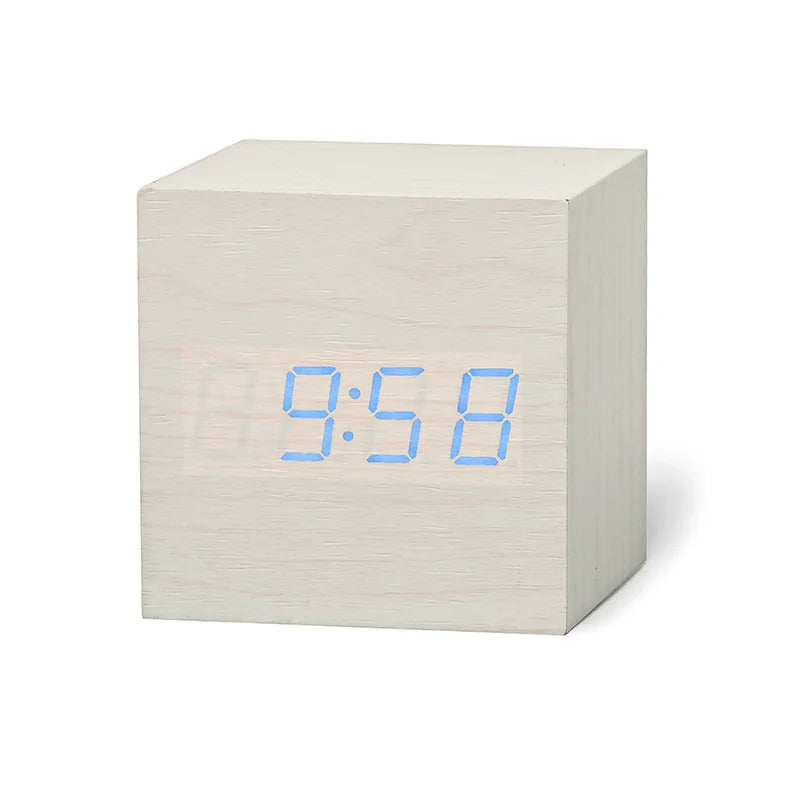 SmartWake LED Alarm Clock with Customizable Features