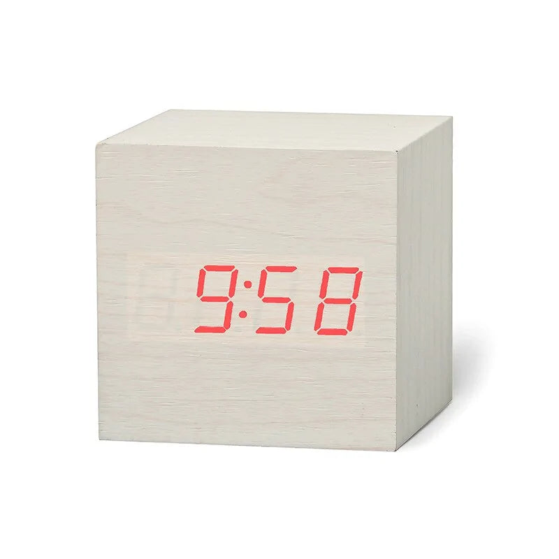 SmartWake LED Alarm Clock with Customizable Features