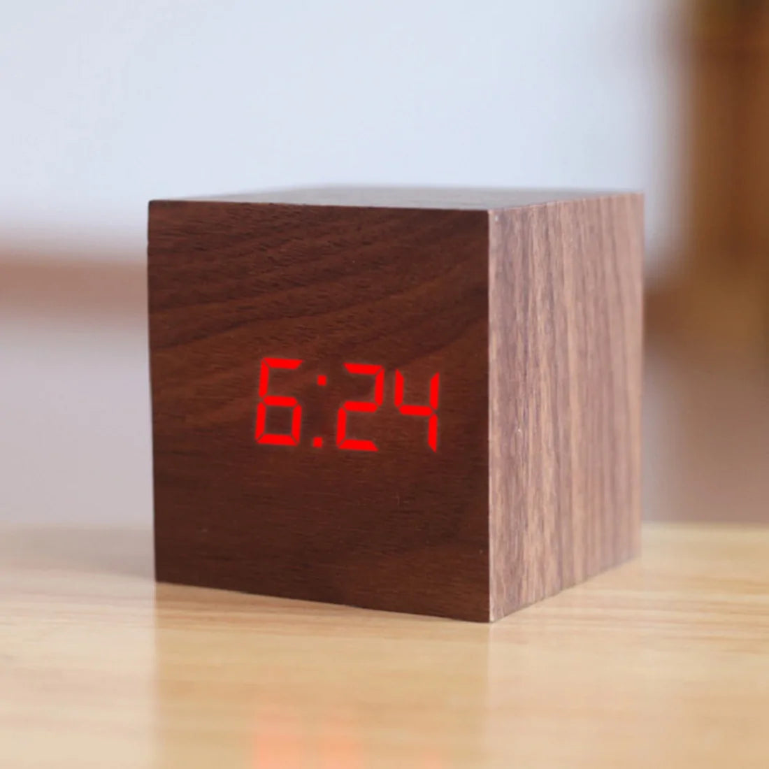 SmartWake LED Alarm Clock with Customizable Features